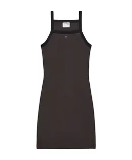 Courreges: Хлопковое платье 