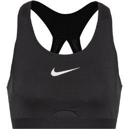 Nike: Чёрный бюстгальтер 