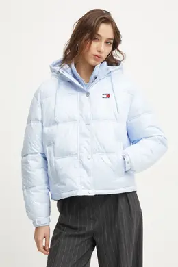 Tommy Jeans: Синяя куртка 