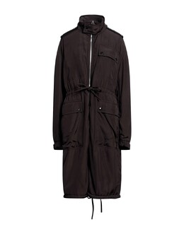 Bottega Veneta: Тёмный пуховик 