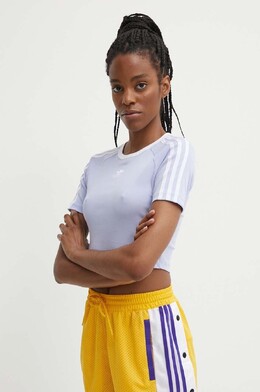 Adidas Originals: Фиолетовая футболка 