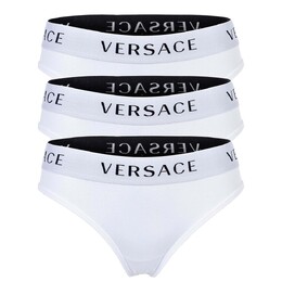 Versace: Белые трусы 