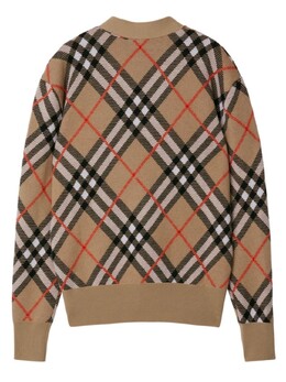 Burberry: Кардиган в клетку 