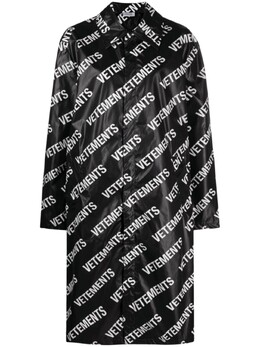 Vetements: Чёрное пальто 