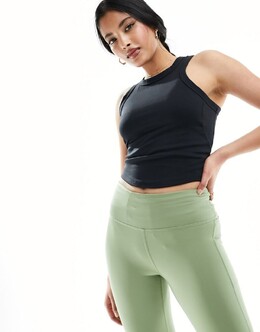 Nike: Чёрный топ  Dri FIT