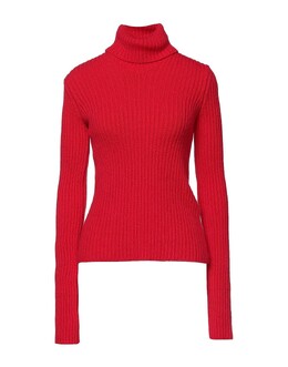 Bottega Veneta: Красный свитер 