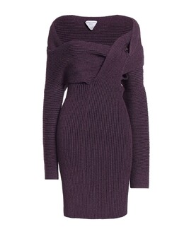 Bottega Veneta: Тёмное платье 