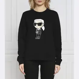 Karl Lagerfeld: Чёрная толстовка  Ikonik