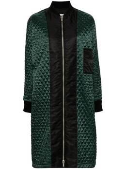 MM6 Maison Margiela: Зелёное пальто 