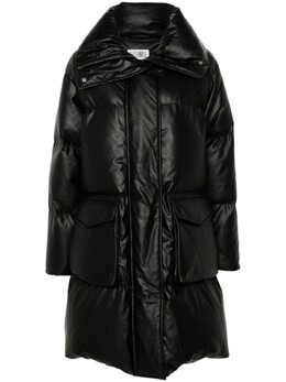 MM6 Maison Margiela: Чёрное пальто 