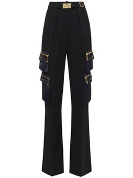 Elisabetta Franchi: Прямые брюки 