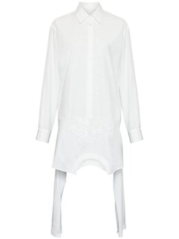 MM6 Maison Margiela: Платье-рубашка 