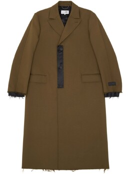 MM6 Maison Margiela: Однобортное пальто 