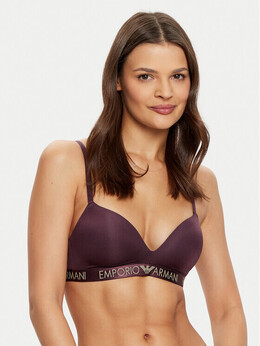 Emporio Armani Underwear: Фиолетовый бюстгальтер 