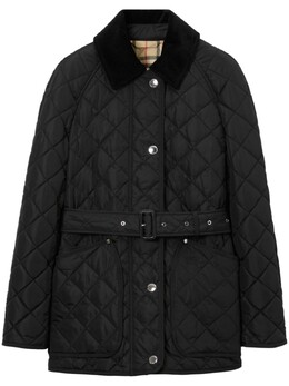 Burberry: Стёганые куртка 