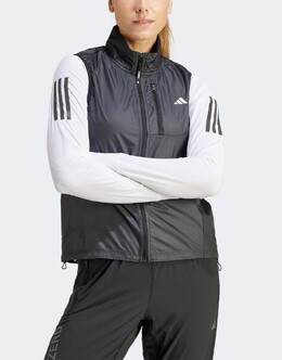 Adidas: Чёрный жилет  Running