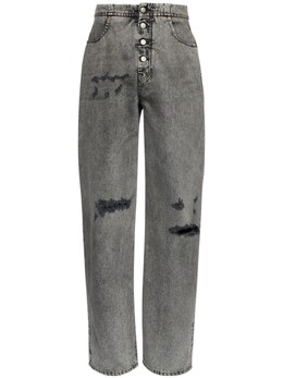 MM6 Maison Margiela: Чёрные джинсы 
