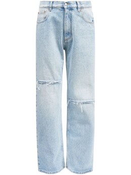 MM6 Maison Margiela: Прямые джинсы 