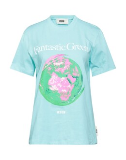 MSGM: Трикотажная футболка 