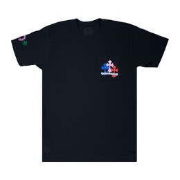 Chrome Hearts: Чёрная футболка 