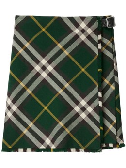 Burberry: Юбка из шерсти 