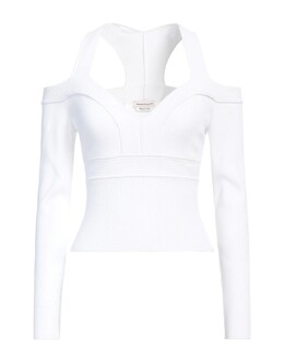 Alexander McQueen: Белый свитер 