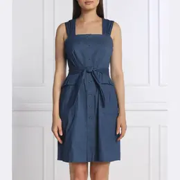 DKNY: Синее платье 