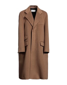 Saint Laurent: Пальто цвета хаки 