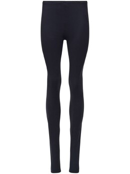 MM6 Maison Margiela: Чёрные брюки 
