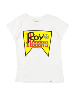ROŸ ROGER'S: Белая футболка 