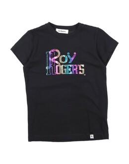 ROŸ ROGER'S: Чёрная футболка 