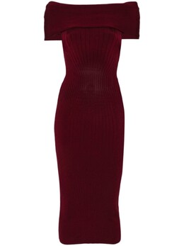 MUGLER: Трикотажное платье 