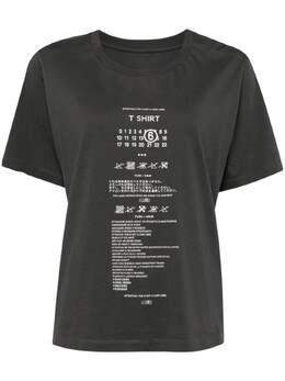 MM6 Maison Margiela: Хлопковая футболка 