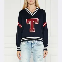Tommy Hilfiger: Короткий свитер 