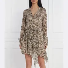 Patrizia Pepe: Бежевое платье 