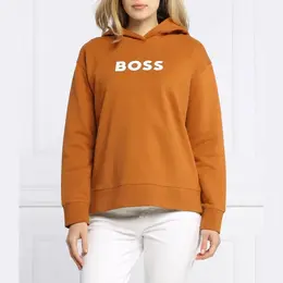 BOSS: Коричневая толстовка 