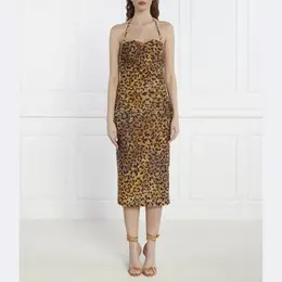 Just Cavalli: Коричневое платье 