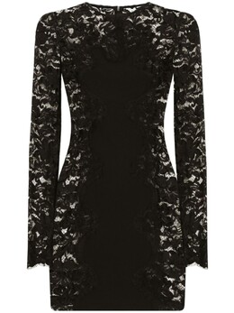 Dolce & Gabbana: Кружевное платье 