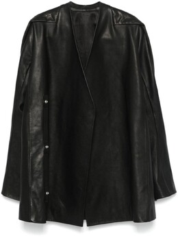 Rick Owens: Чёрное пальто 
