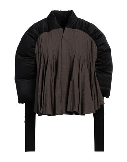 Rick Owens: Серый пуховик 