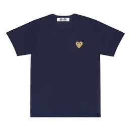 Comme Des Garçons Play: Синяя футболка 