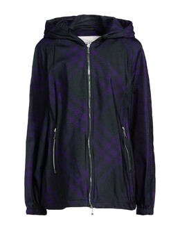 Burberry: Фиолетовая куртка 
