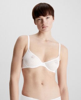 Calvin Klein: Прозрачный бюстгальтер 