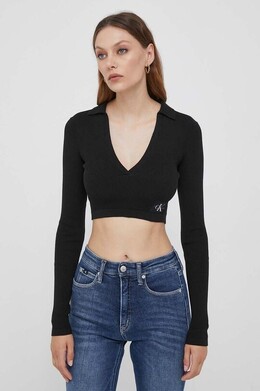 Calvin Klein Jeans: Чёрный свитшот 