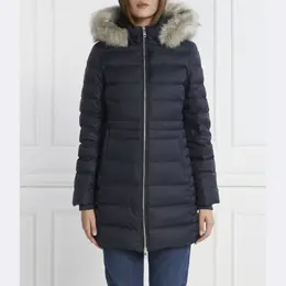 Tommy Hilfiger: Синий пуховик  Tyra