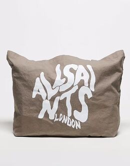 Allsaints: Коричневая сумка 
