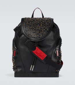 Christian Louboutin: Чёрный рюкзак 