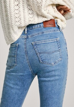 Pepe Jeans: Синие джинсы 