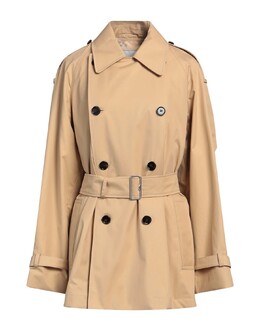 Burberry: Бежевый плащ 
