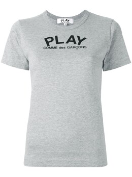 Comme Des Garçons Play: Футболка с принтом 